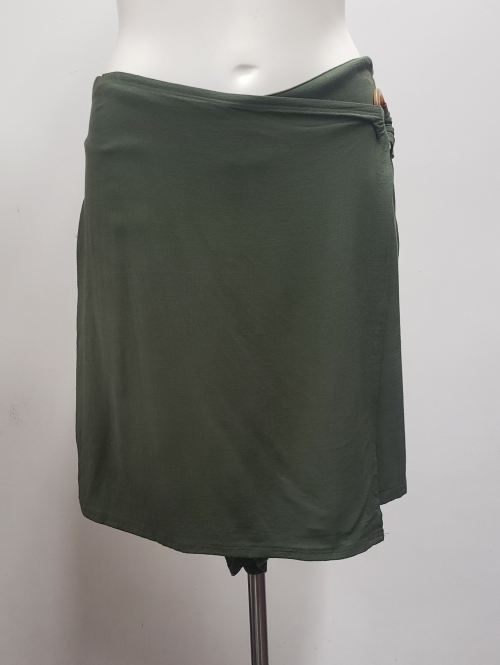 Torrid Wrap Skort Women's Size Large Elastic Waist Effortless Comfort Green